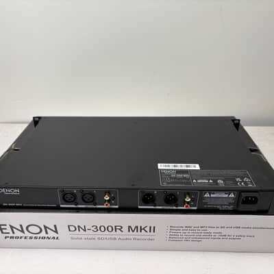 Denon DN-300R MKII Rackmount Solid State Media Player 2017 - Present - Black image 3