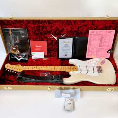 Fender Stratocaster 1955 Hardtail Custom Shop Time Capsule 2022 - White Blonde image 21
