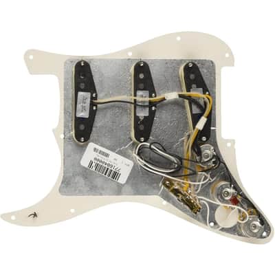 Fender Pre-Wired Strat® Pickguard, Custom Shop Fat 50's SSS, Tortoise Shell - 0992340500 Bundle w/ 12-Pack Guitar Pick and Liquid Audio Polishing Cloth image 4