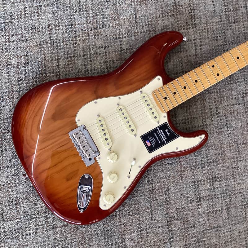 Fender American Professional II Stratocaster with Maple Fretboard in Sienna Sunburst image 1