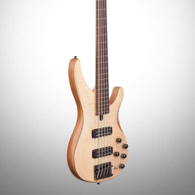 Yamaha TRBX605FM Electric Bass, 5-String, Satin Natural image 5