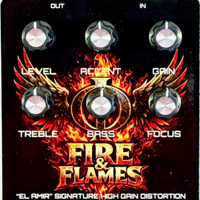 LUXURY TONE FX FIRE & FLAMES Amir Signature   (25 Units Worldwide Signed by Amir) METAL image 10
