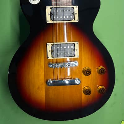 Richmond VA Guitar Works Les Paul Slash Clone Early 2000's yellow/black burst image 1