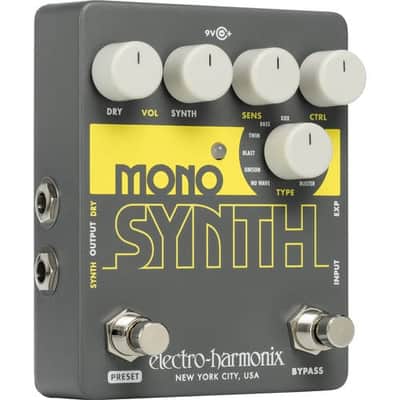 Electro-Harmonix Mono Synth Guitar Synthesizer Pedal image 1