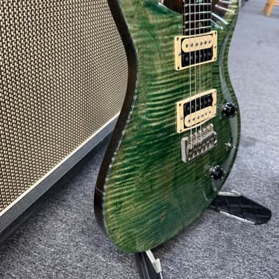 PRS Custom 24 1986 - Faded Royal Blue Now Green image 3