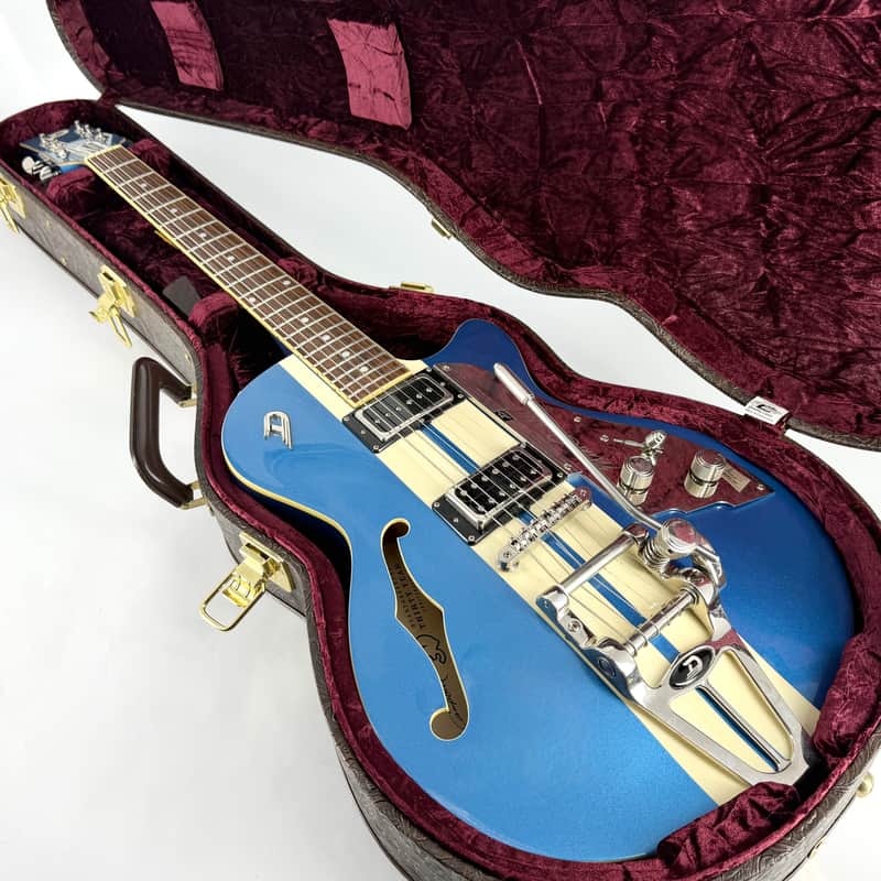 2014 Duesenberg Mike Campbell 30th Anniversary Starplayer TV – Lake Placid Blue image 1