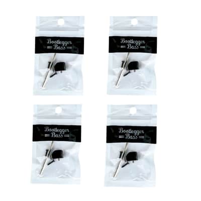 4 BootLegger Guitar Bell Bass String Lock Nut Headless Guitar 2023 - Black image 2