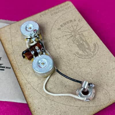 General Vintage Tone 50’s Prewired Harness Electronics for Precision Bass ®️ Phone book capacitor - 50’s Wiring image 3