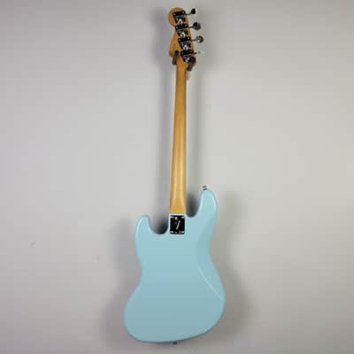 2023 Fender Gold Foil Jazz Bass - Sonic Blue With OHSC image 6
