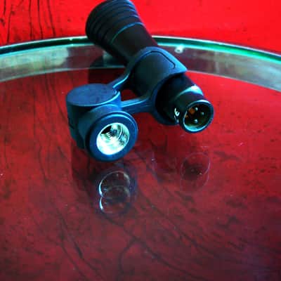 Vintage 1990's AKG D3700S Hyper Cardioid Dynamic Microphone Low Z w mic clip D1000E D190E D3700 image 12