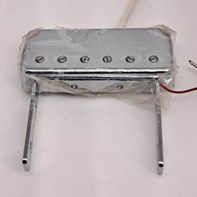 Gretsch Jazz Guitar Neck Mount Single Coil Pickup- Chrome Finish- Tested! Works! image 1