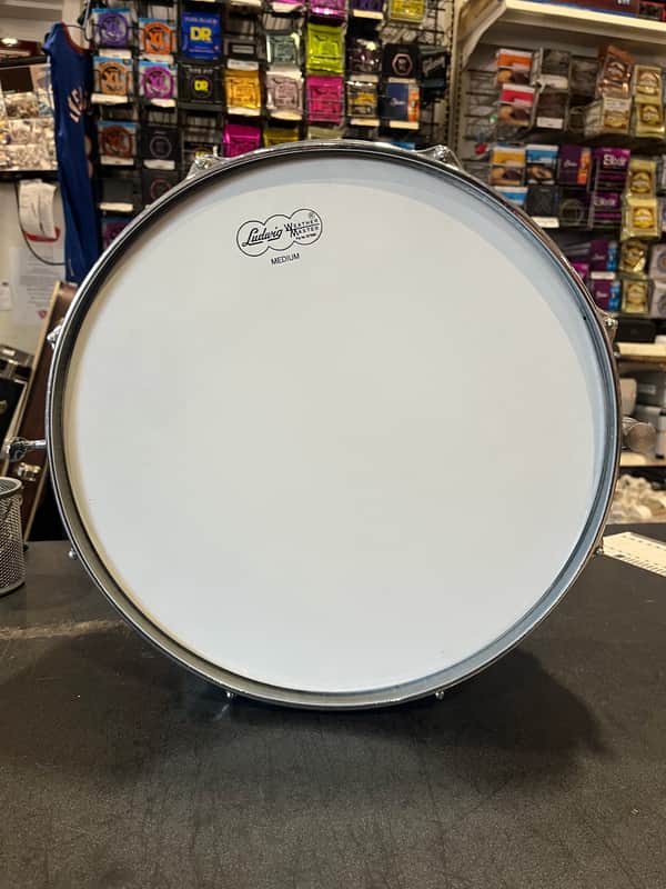 Gretsch Model 4160 Snare Drum Chrome Over Brass 14"x6" image 1