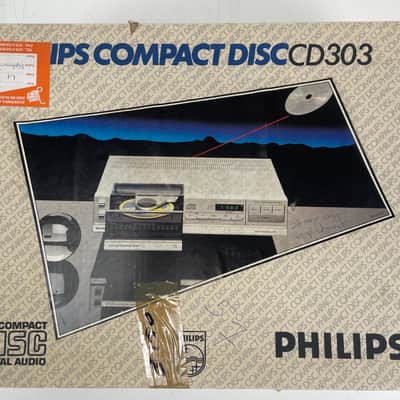 Philips  CD303 CD Player – Mint Condition – Original Box & Manual - Serviced image 10