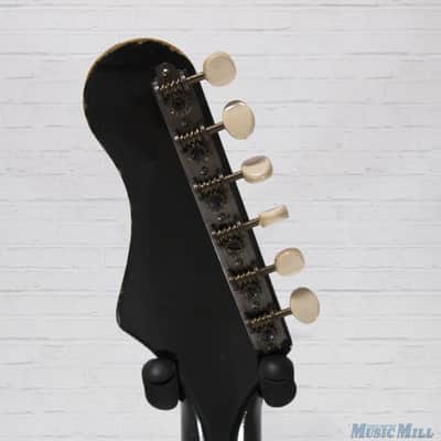 Vintage Harmony H82 Rebel Electric Guitar Sunburst Gold Foil Pickups image 9