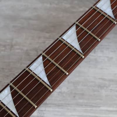 1996 Grover Jackson Japan KV-c.u.65 King V Flying V (Cherry Sunburst) image 8