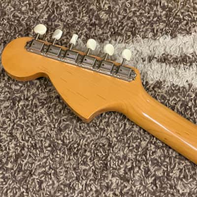 RARE! 2006-2008 Fender Japan MG-73 MH/CO Mustang Reissue Olympic White OWH Competiton Line Matching Headstock MIJ image 10