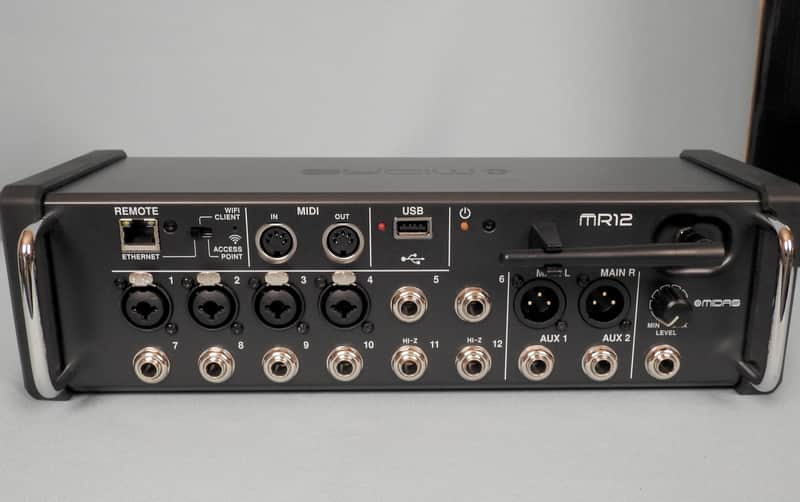 Midas MR12 12-Input Digital iOS/Android Tablet Mixer image 1