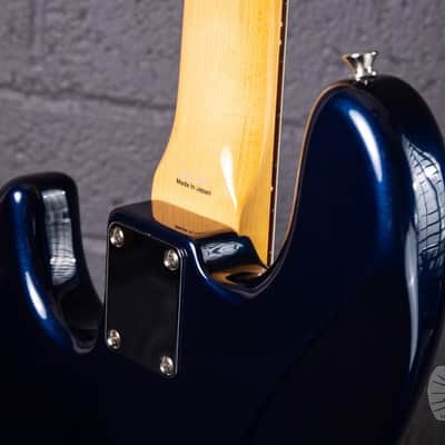 Tokai AJB114 MIJ Jazz Bass Gunmetal Blue Metallic Matching Headstock Made in Japan image 18
