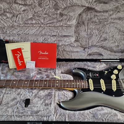 Fender American Professional II Stratocaster Mercury Rosewood USA Guitar image 1