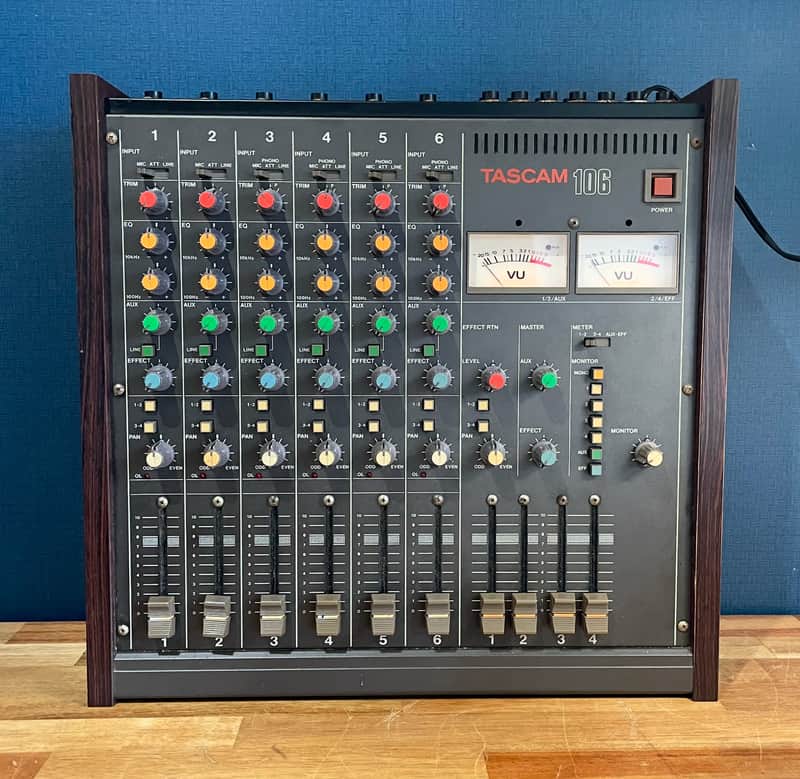 Tascam M-106 6-Channel Mixer - Super Warm image 1