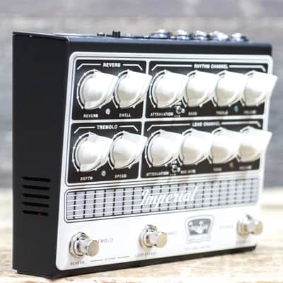 Tone King Imperial Preamp Two Channel High-Voltage Tri-Tube Preamp Effect Pedal image 3