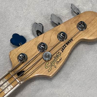 Fender Squire Vintage Modified Jazz Bass 77 2018 - Amber image 4
