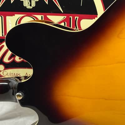 Epiphone Sheraton II 2 Semi-Hollowbody Guitar with Case - MIK Korea 2003 - Vintage Sunburst image 15
