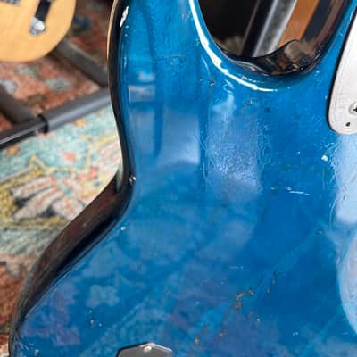 G&L El Toro 1980s  - Blue image 12