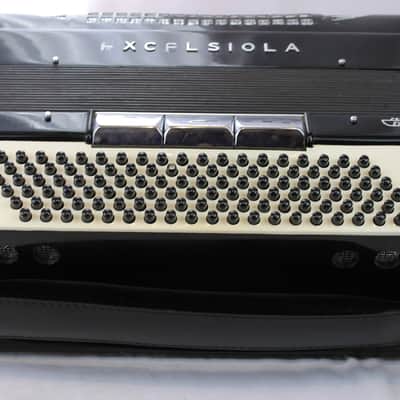 2859 - Black Excelsior Excelsiola Piano Accordion LMH 41 120 image 5