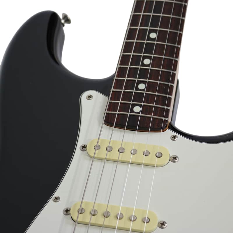 Vintage 1985 Squier Stratocaster Black Made in Japan | Reverb