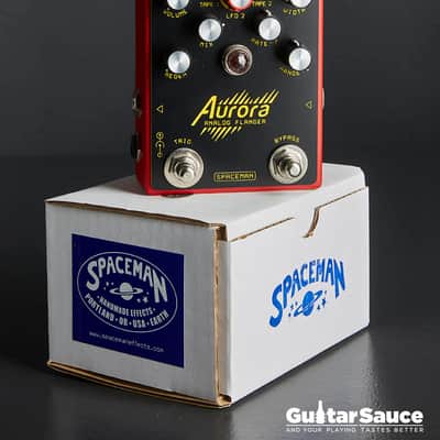 Spaceman Aurora Analog Flanger Multi Mode Custom Red (Cod.EFF_00142) image 5