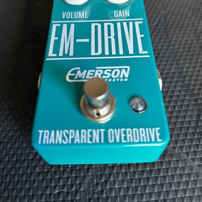 Emerson EM-Drive Transparent Overdrive 2010s - Turquoise image 5