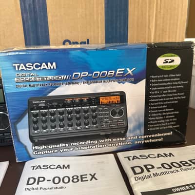 TASCAM DP-008EX 8-track Digital Portastudio 2013 - Present - Black image 3