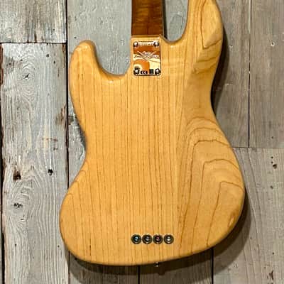 New Fender Custom Shop Artisan Maple Burl Jazz Bass, Rosewood Fingerboard, Aged Natural, Comes With Pro Setup and Ships Fast! image 9