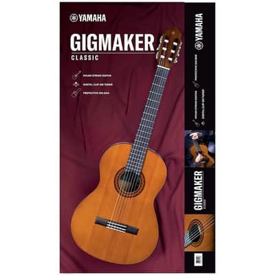 Yamaha C40 PKG Gigmaker Classical Guitar Package - Natural image 2