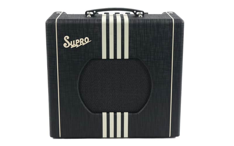 Supro Delta King 10 Black Cream image 1