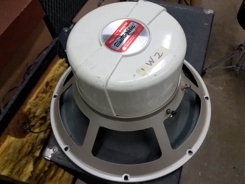 Electro-voice SRO 15 15" Alnico  guitar speaker coffee can! #2 image 1