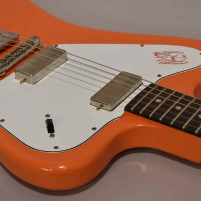 Immagine 2026 Gibson Custom '65 Non-Reverse Firebird V Capri Orange VOS w/OHSC - 8