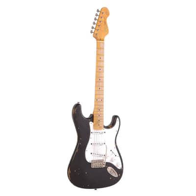 Vintage Icon Series V6 Distressed SSS - Boulevard Black - Open Box image 2