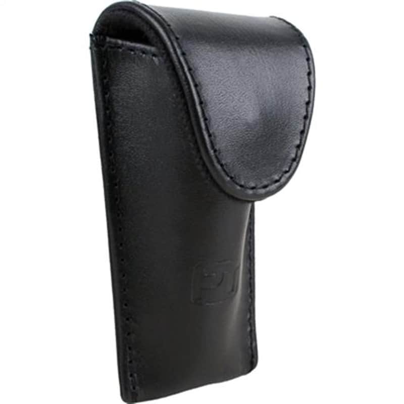 Protec L203 Small Brass Leather Mouthpiece Pouch Black image 1