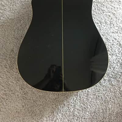 Immagine Fender La Brea California Series Black Rare Vintage Acoustic Electric Guitar - 11