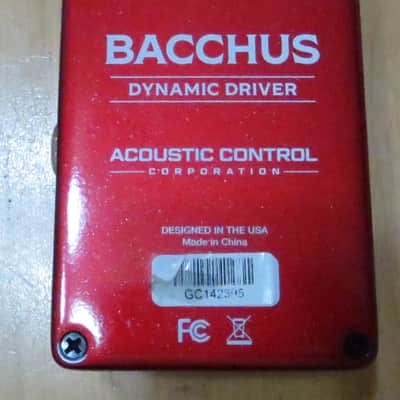 GAMMA BACCHUS 2023 - Dynamic Overdrive Pedal image 3