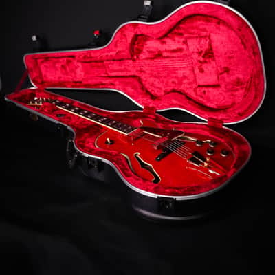 Ibanez GB10SEFM George Benson Signature Hollowbody, Sapphire Red - USED image 12