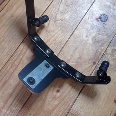 Tama Star-Cast Mounting System - Black Matte 8" Tom Suspension Mount with Chrome Bracket image 3