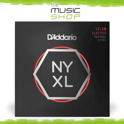 D'Addario NYXL 12-38 Custom Medium E9 Pedal Steel Guitar Strings - NYXL1238PS image 1