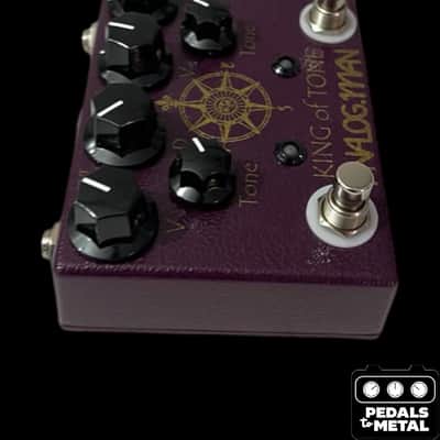 Analogman King of Tone V4 with Red Side High Gain Option 2009 - Present - Graphic - X18754 image 5