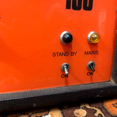 Vintage 1960s (1969) Simms Watts Super 150 150w KT88 Guitar Valve Amplifier Head image 3