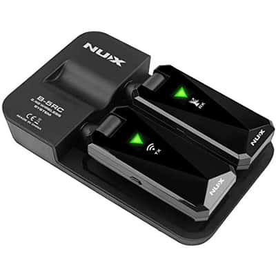 NUX B-5RC Wireless Guitar System for Guitar & Bass 2.4GHzActive/Passive Pickup, Charging Case included image 1