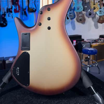 Ibanez Bass Workshop EHB600 Electric Bass Guitar - Charred Champagne Burst Matte, Free Plek! 505 image 7