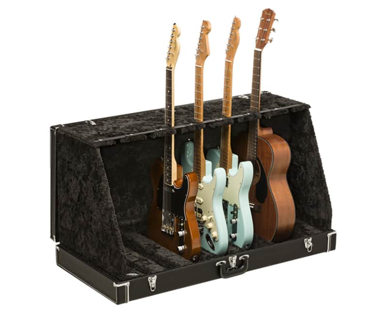 Used Fender Classic Series 7-Guitar Case Stand - Black image 1